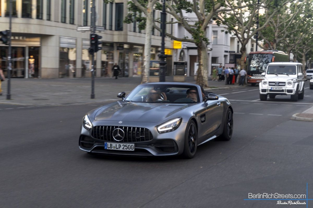 Mercedes-AMG GT-C Roadster (2019) spotted in Berlin — BerlinRichStreets